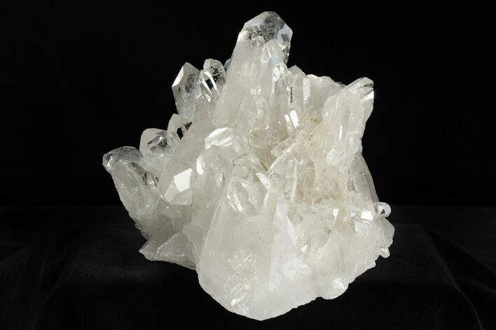 Clear Quartz Crystal Cluster - Brazil #250404